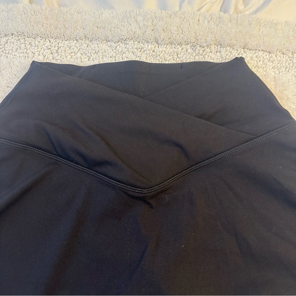 SALE⬇️ Aerie AE Offline Real Me Crossover Black Tennis Skirt Skort Small - Picture 6 of 10